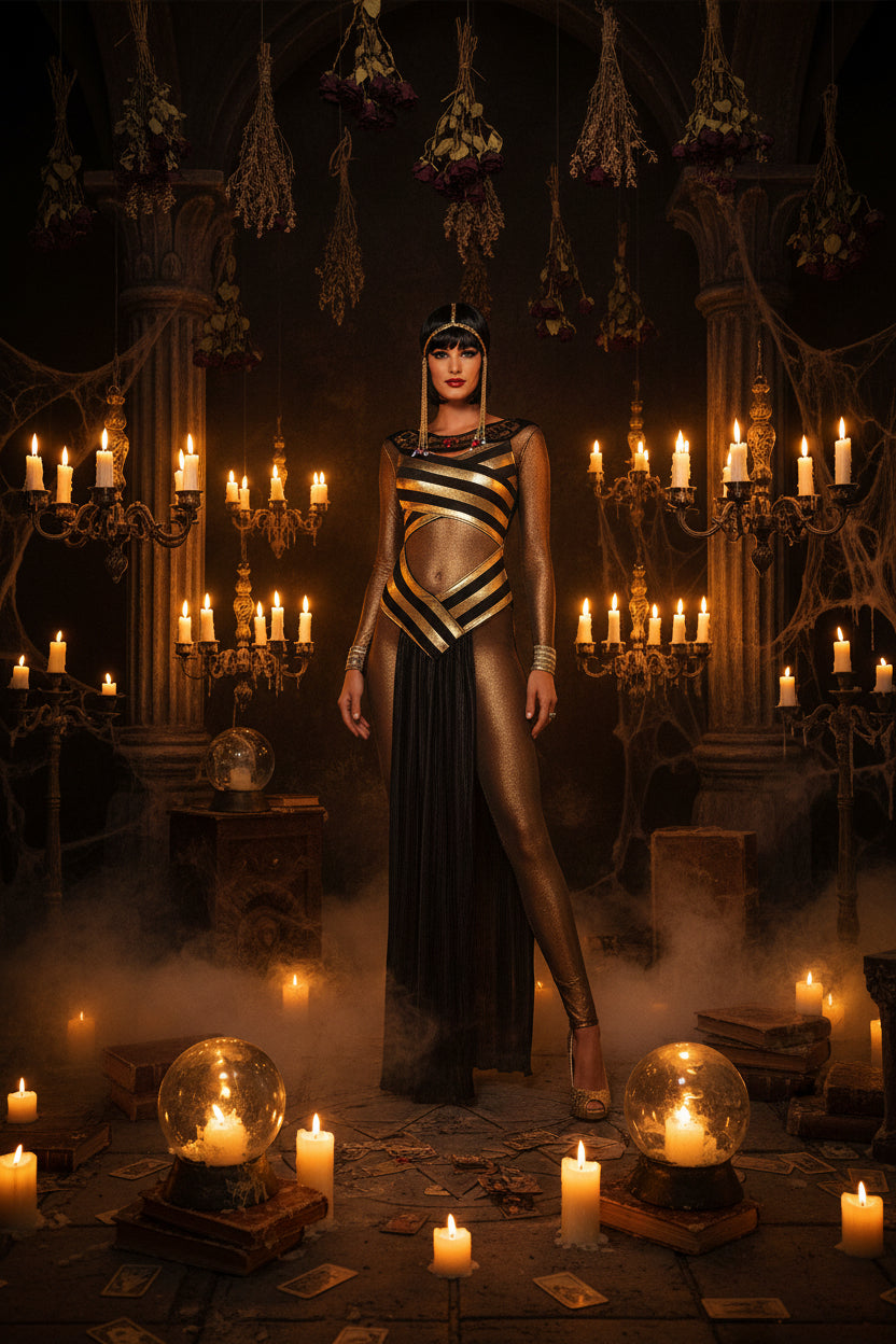 Halloween Costume: Cleopatra Outfit for Party Games Sorceress Sanctuary