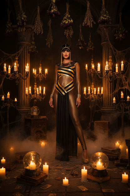 Halloween Costume: Cleopatra Outfit for Party Games Sorceress Sanctuary