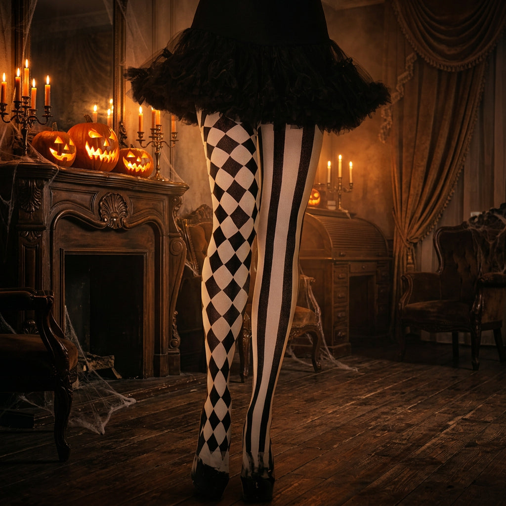 Witching Hour Striped Socks, view 4
