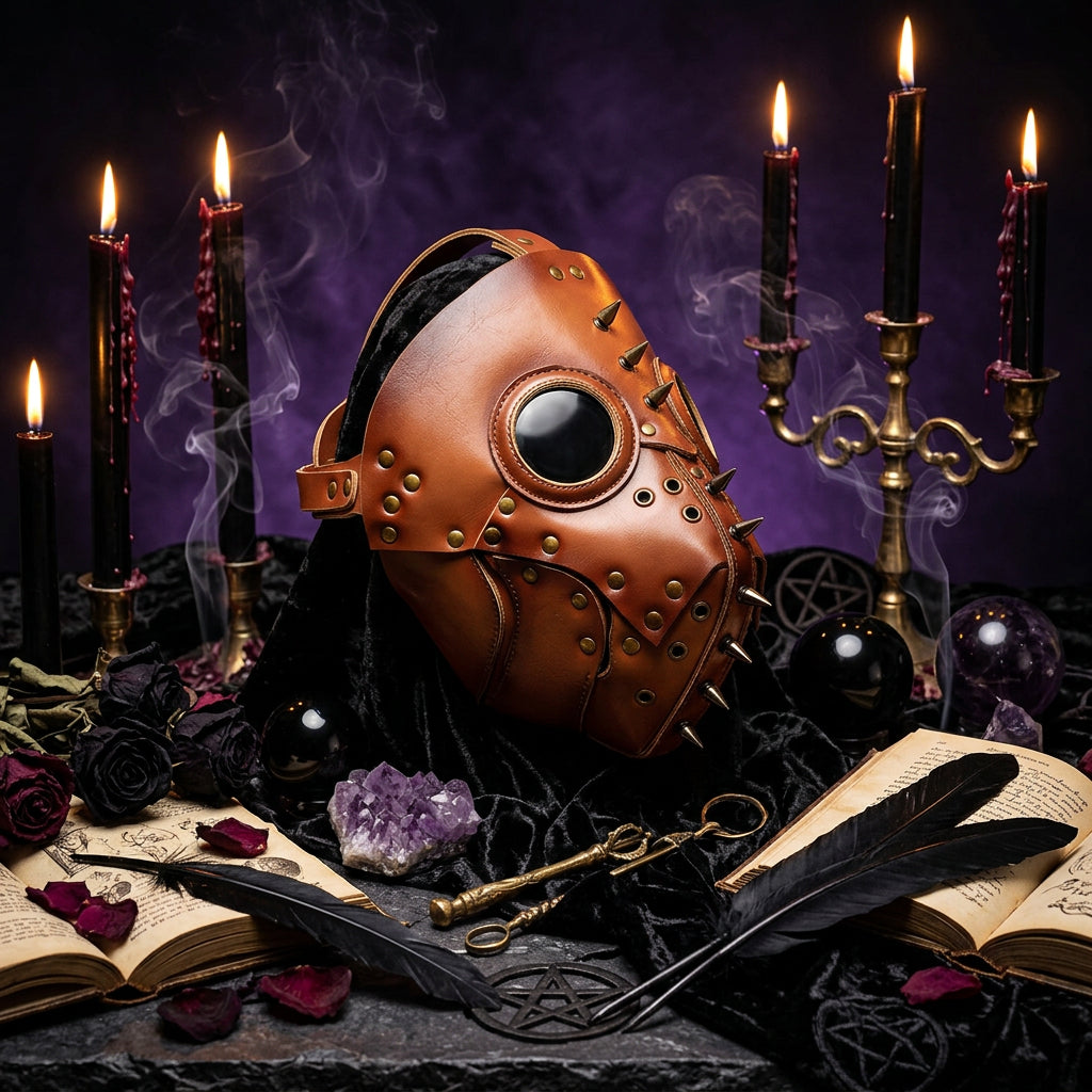 Steampunk Plague Doctor Mask for Halloween Cosplay Sorceress Sanctuary