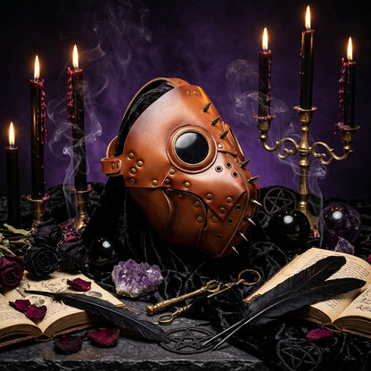 Steampunk Plague Doctor Mask for Halloween Cosplay Sorceress Sanctuary