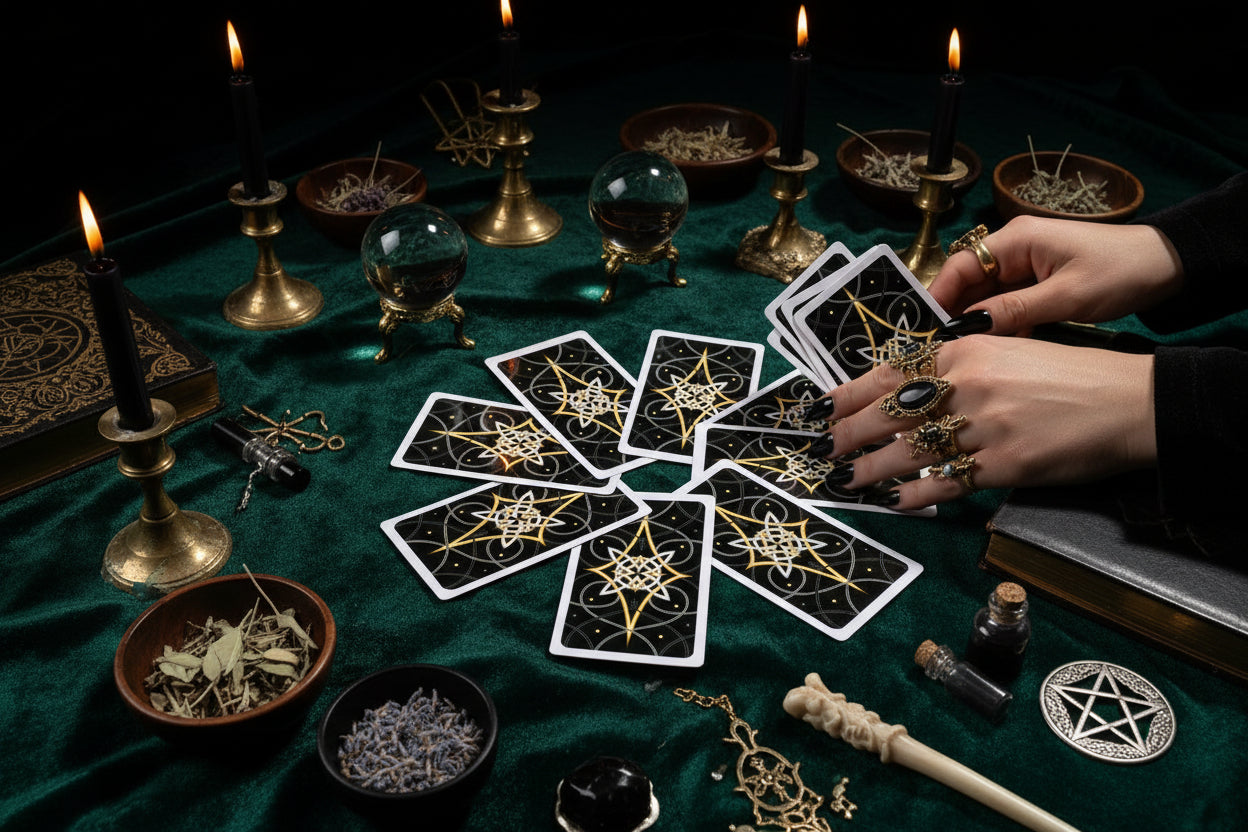 Rider-Waite Tarot Cards for Board Games and Play Sorceress Sanctuary