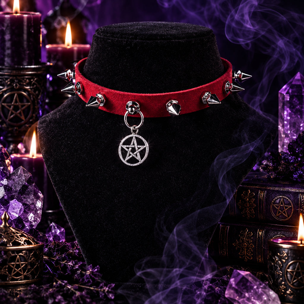 Vintage Punk Collar Jewelry Street Style Sorceress Sanctuary