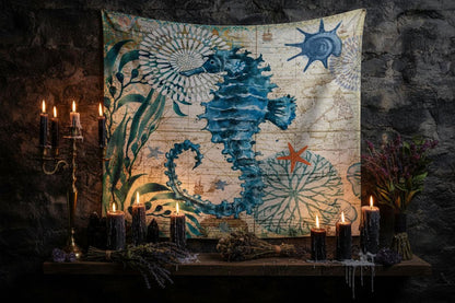 Abyssal Seahorse Tapestry Sorceress Sanctuary