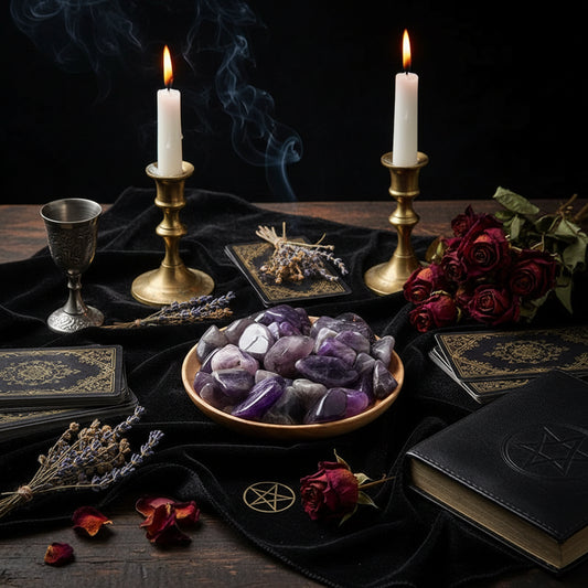 Polished Crystal Stones for Decoration and Aromatherapy Sorceress Sanctuary