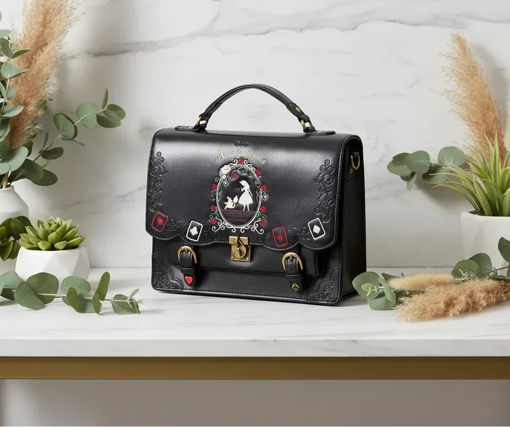 Alice in Wonderland Bag - Sorceress Sanctuary Black / 26*9*22cm
