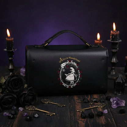 Alice in Wonderland Bag - Sorceress Sanctuary Black / 26*9*22cm