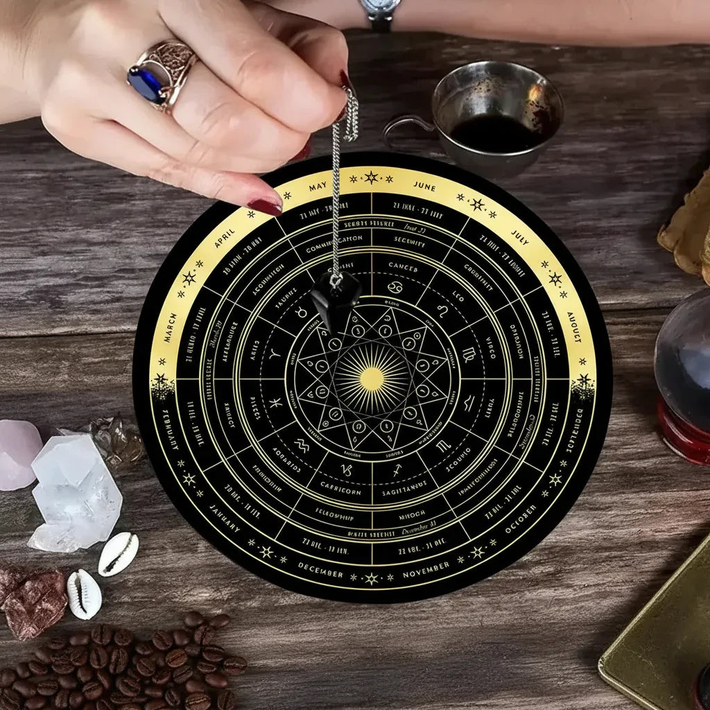 Tarot Ritual Mat - Sorceress Sanctuary 1 / 15cm-2 / 15cm-3 / 15cm-4 / 15cm-5 / 15cm