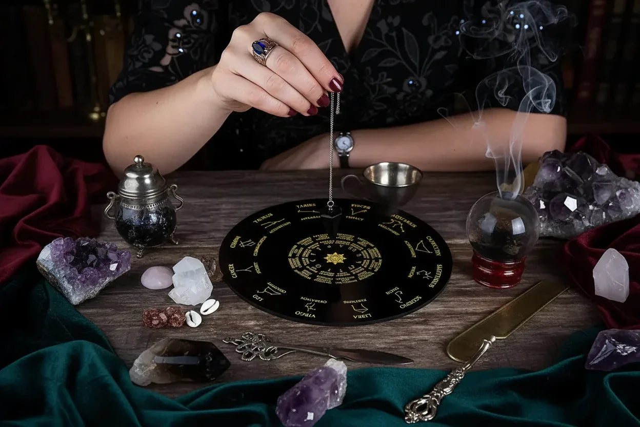 Tarot Ritual Mat - Sorceress Sanctuary 1 / 15cm-2 / 15cm-3 / 15cm-4 / 15cm-5 / 15cm