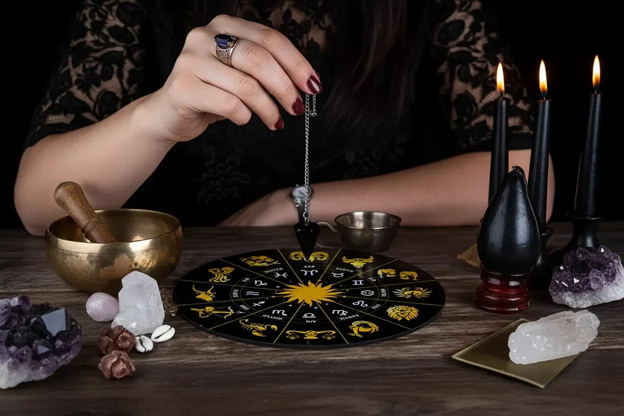 Tarot Ritual Mat - Sorceress Sanctuary 1 / 15cm-2 / 15cm-3 / 15cm-4 / 15cm-5 / 15cm