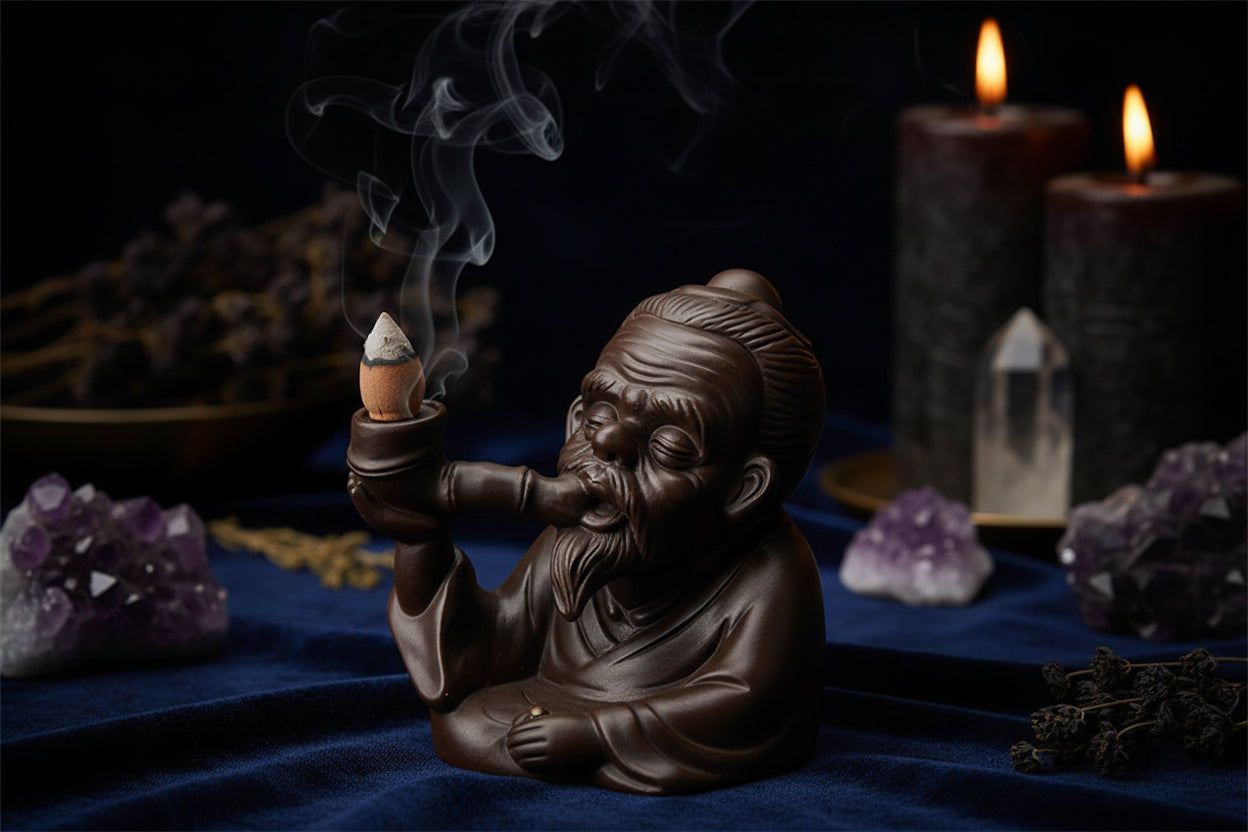Ancestor Incense Burner - Sorceress Sanctuary Brown