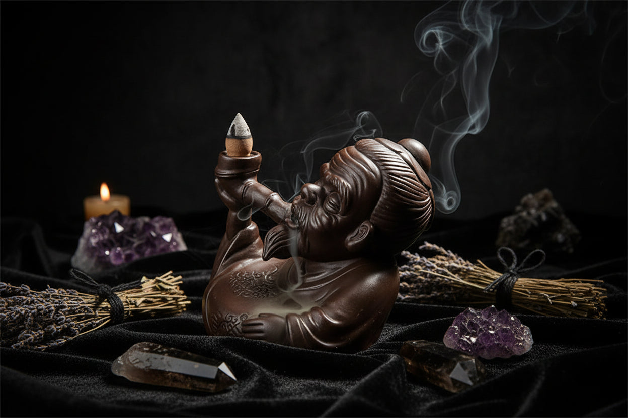 Ancestor Incense Burner - Sorceress Sanctuary Brown