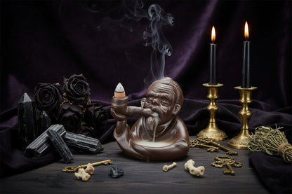 Ancestor Incense Burner - Sorceress Sanctuary Brown