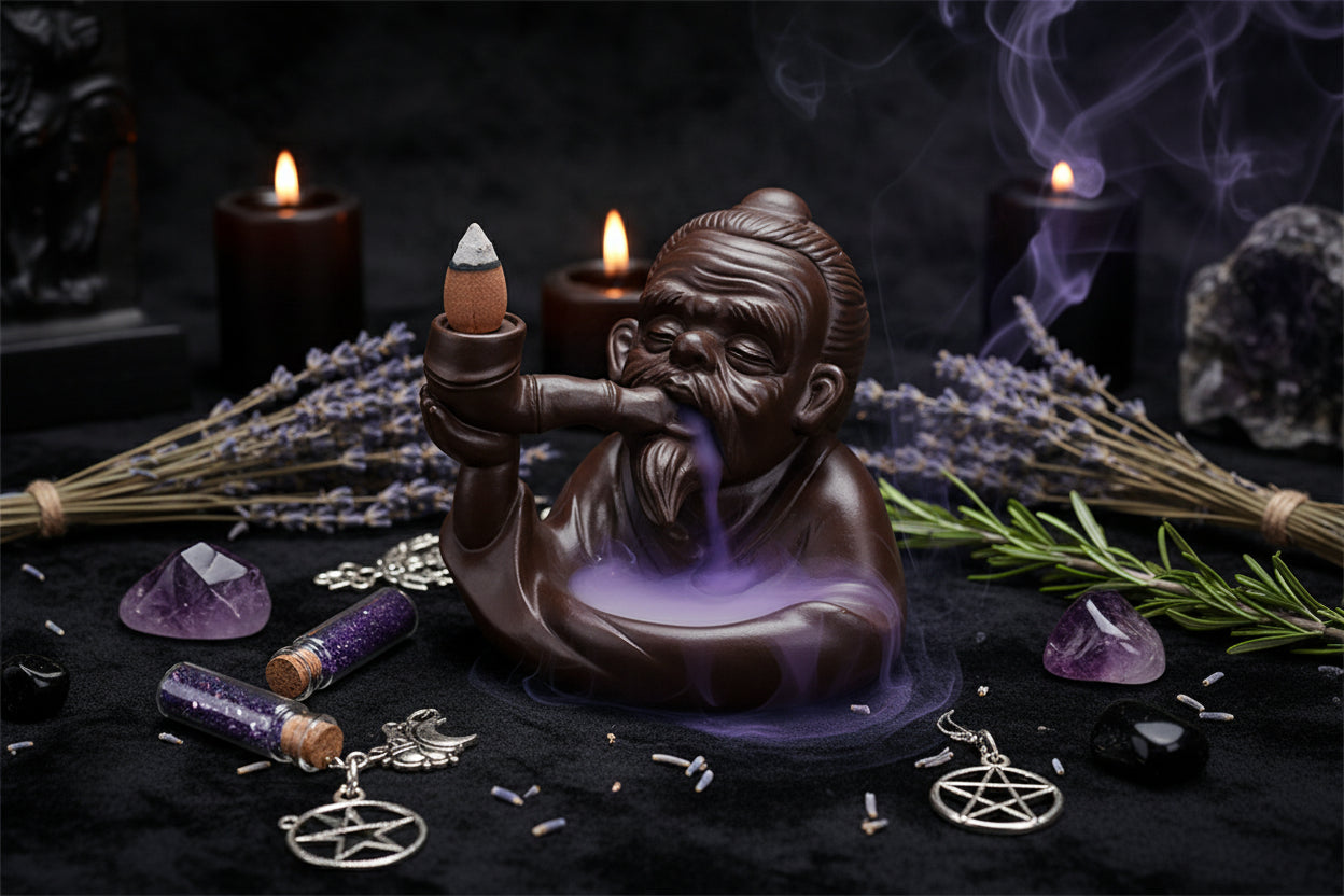 Ancestor Incense Burner - Sorceress Sanctuary Brown