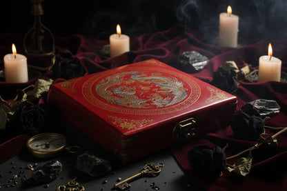 Antique Chess - Sorceress Sanctuary Red