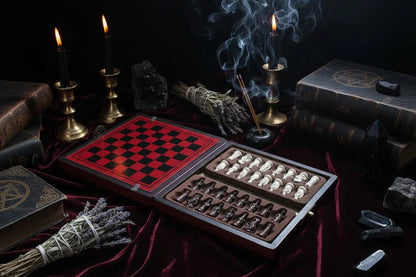 Antique Chess - Sorceress Sanctuary Red