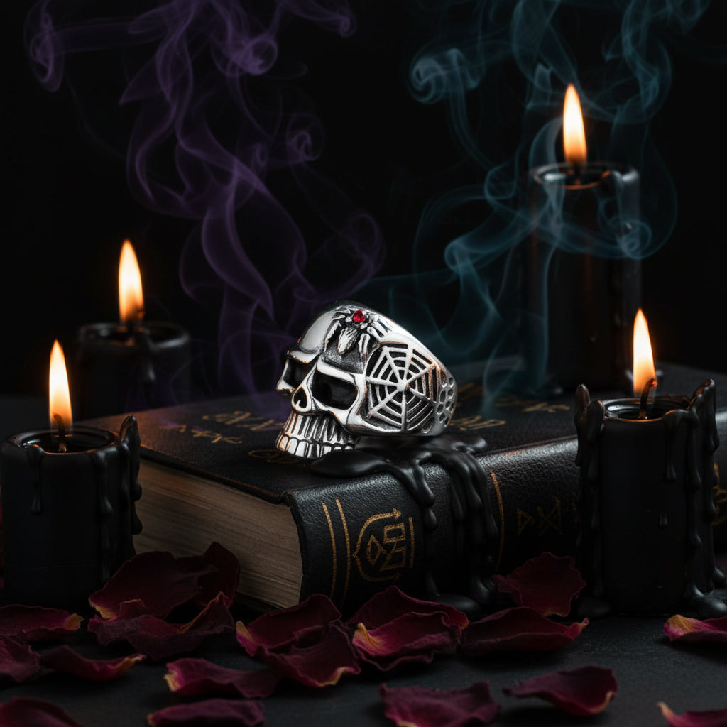Antique Skeleton Ring - Sorceress Sanctuary