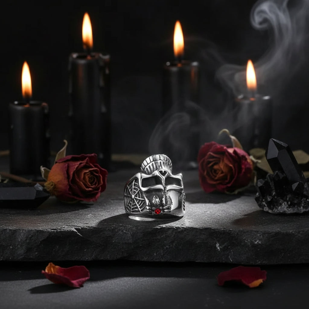 Antique Skeleton Ring - Sorceress Sanctuary