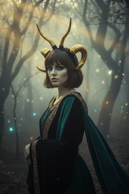 Arcane Horn Headpiece Sorceress Sanctuary