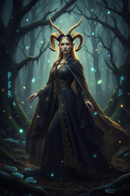 Arcane Horn Headpiece Sorceress Sanctuary