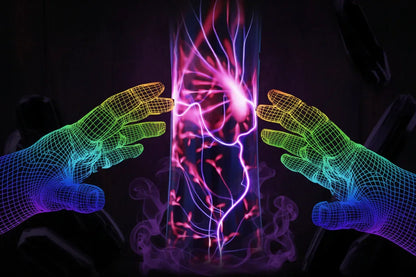 Arcane Lightning Orb - Sorceress Sanctuary Red light / 3in-Red light / 4in-Red light / 5in-Red light / 6in-Red light / 8in