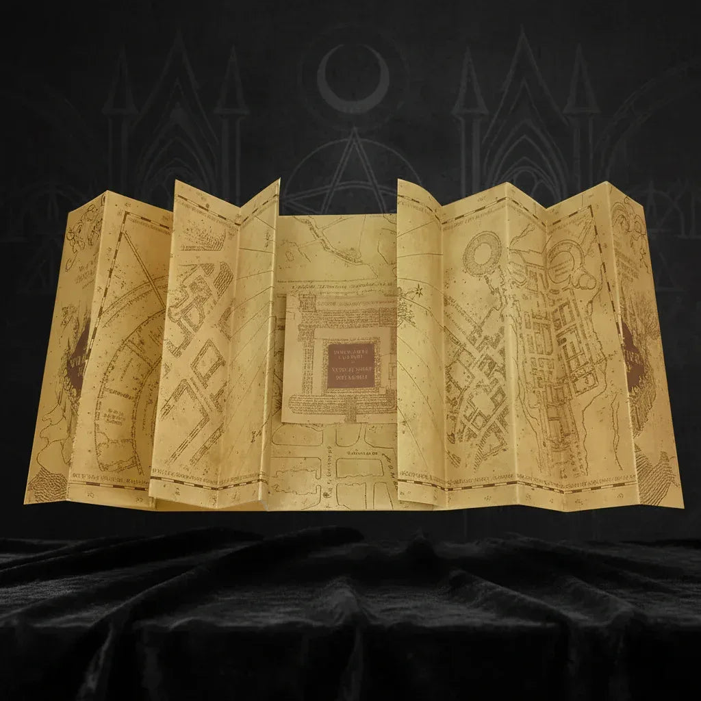 Authentic Marauder's Map - Sorceress Sanctuary Yellow