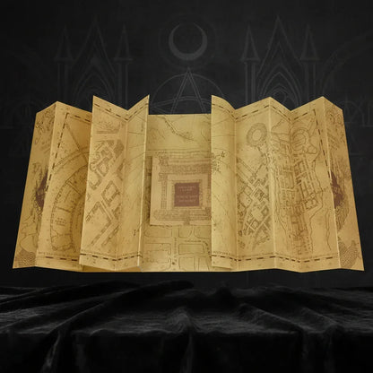 Authentic Marauder's Map - Sorceress Sanctuary Yellow