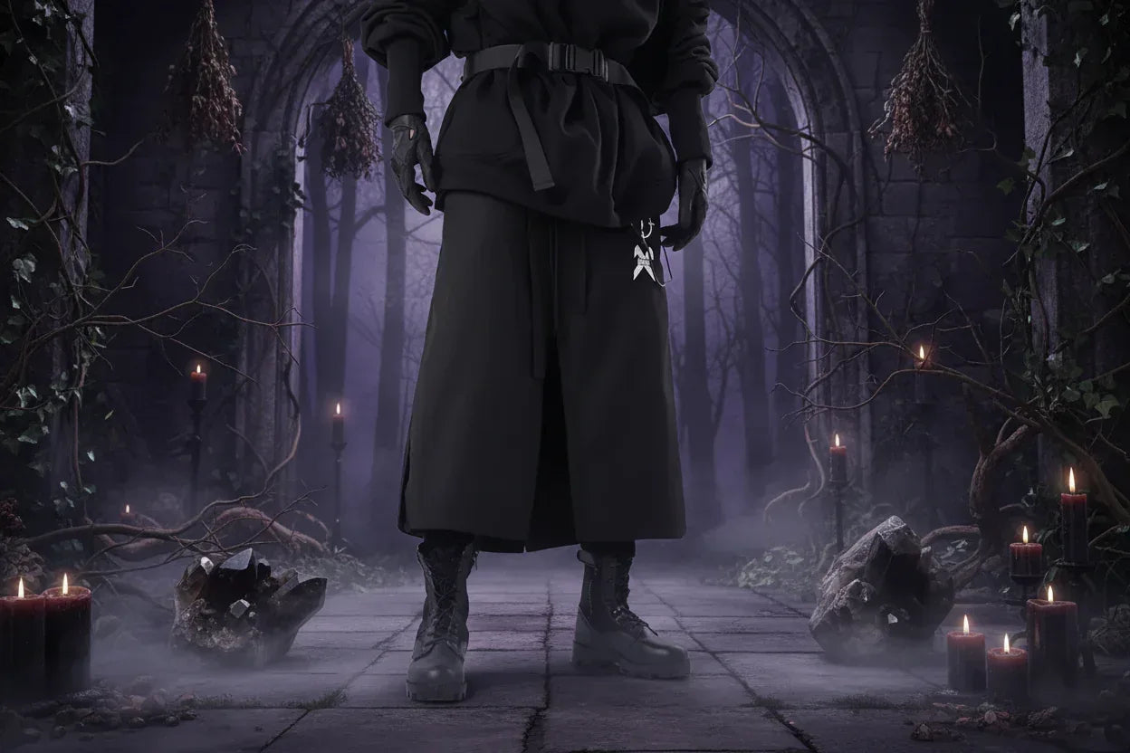 Baggy Wiccan Pants - Sorceress Sanctuary Black / L-Black / M-Black / XL