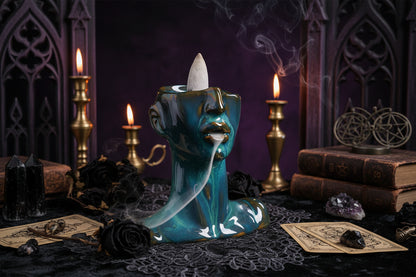 Beauty Incense Burner - Sorceress Sanctuary Black-Blue