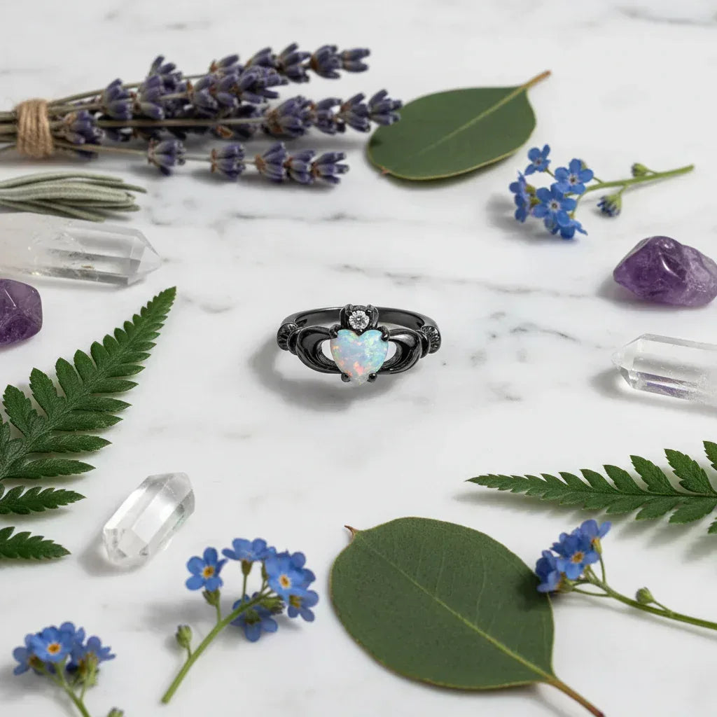 Black Heart Ring - Sorceress Sanctuary 6-7-8-9-10