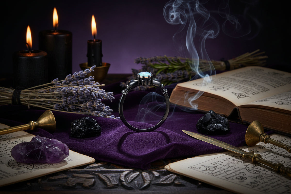 Black Heart Ring - Sorceress Sanctuary 6-7-8-9-10