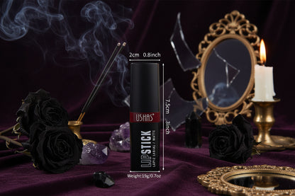 Black Matte Lipstick - Sorceress Sanctuary Black / 1pc