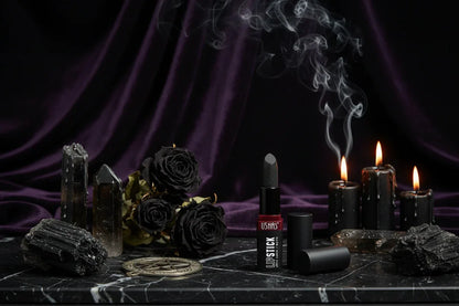 Black Matte Lipstick - Sorceress Sanctuary Black / 1pc