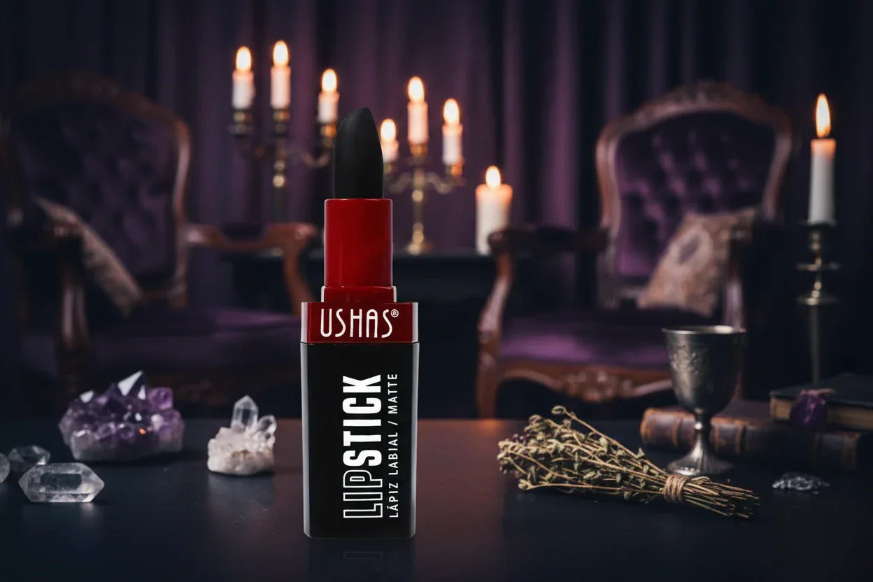 Black Matte Lipstick - Sorceress Sanctuary Black / 1pc