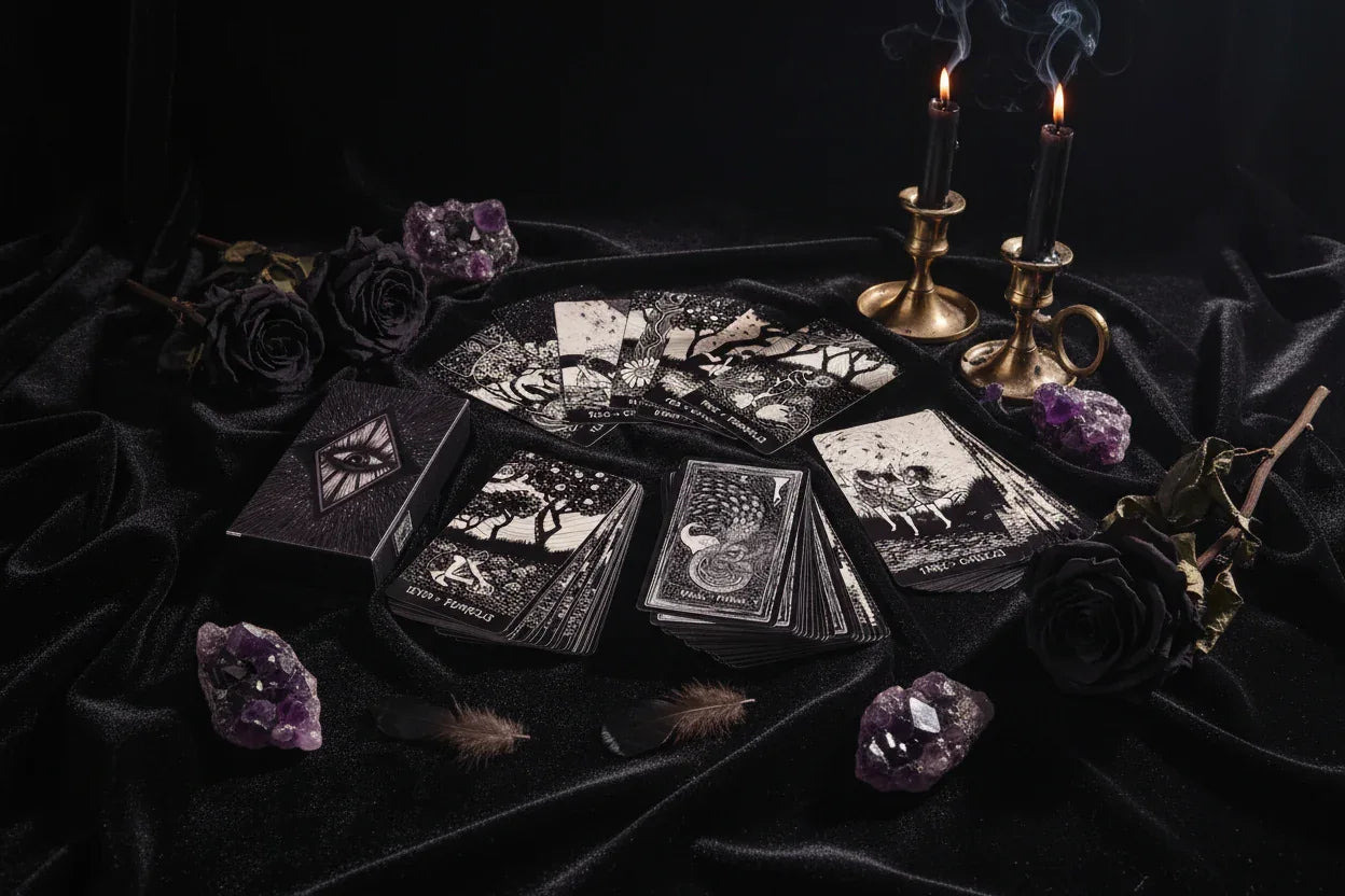 Black & White Tarot - Sorceress Sanctuary 28th