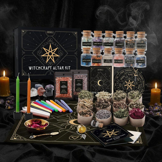Bloom Witchcraft Ritual Kit, close up detail