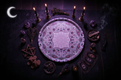 Bohemian Mystic Rug - Sorceress Sanctuary Shape 1 / 100cm*100cm-Shape 2 / 100cm*100cm