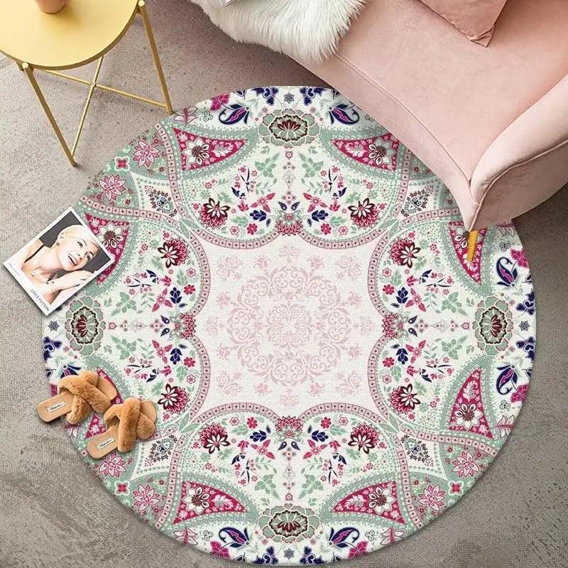 Bohemian Mystic Rug - Sorceress Sanctuary Shape 1 / 100cm*100cm-Shape 2 / 100cm*100cm