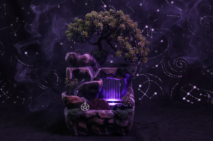 Bonsai Water Fountain - Sorceress Sanctuary European standard-American Standard 110V-British standard (with adapter)-Australian regulations (with adapter)