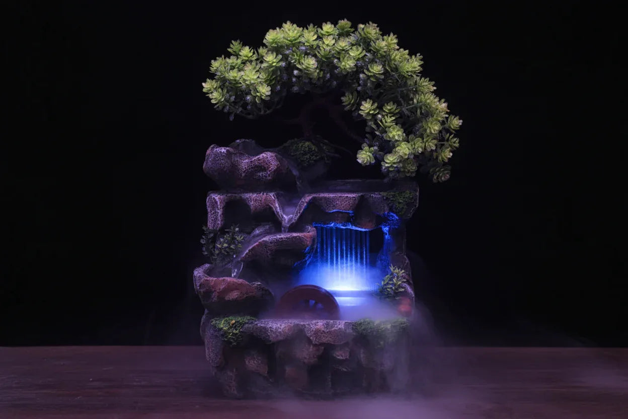 Bonsai Water Fountain - Sorceress Sanctuary European standard-American Standard 110V-British standard (with adapter)-Australian regulations (with adapter)