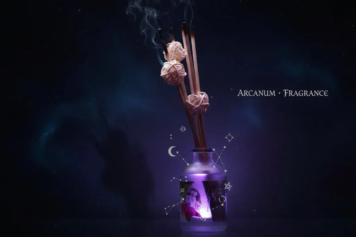 Botanical Diffuser - Sorceress Sanctuary Ocean Dream-Guava Raspberry-Green Bamboo Apple-Lavender-Pink Roland
