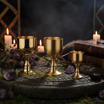 Brass Chalice Cup Sorceress Sanctuary