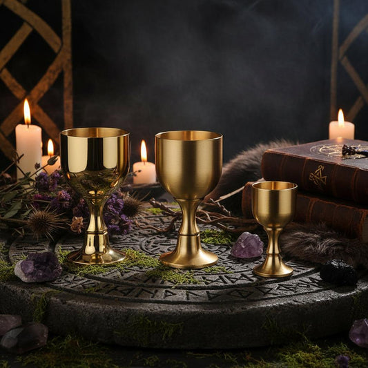 Brass Chalice Cup Sorceress Sanctuary