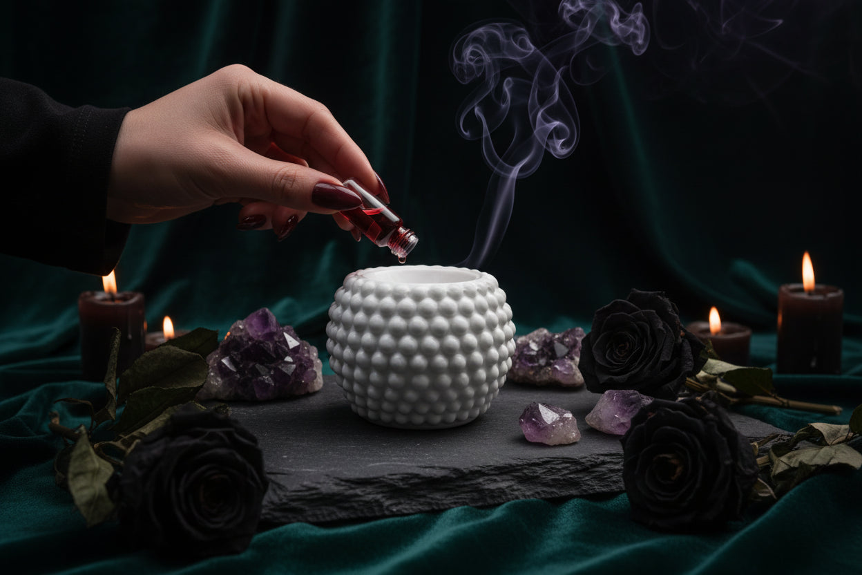 Buddha Head Incense - Sorceress Sanctuary black-white