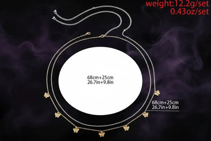 Butterfly Waist Chain - Sorceress Sanctuary Gold-White