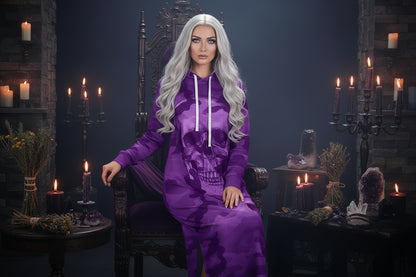 Camouflage Skull Hoodie - Sorceress Sanctuary Purple / S-Purple / M-Purple / L-Purple / XL-Purple / XXL