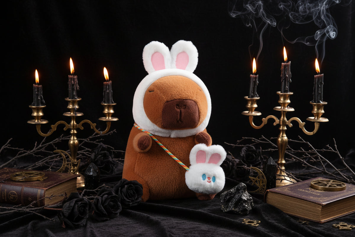 Capybara & Animal Plushie - Sorceress Sanctuary Dog / 25cm-Dog / 35cm-Dog / 50cm-Rabbit / 25cm-Rabbit / 35cm