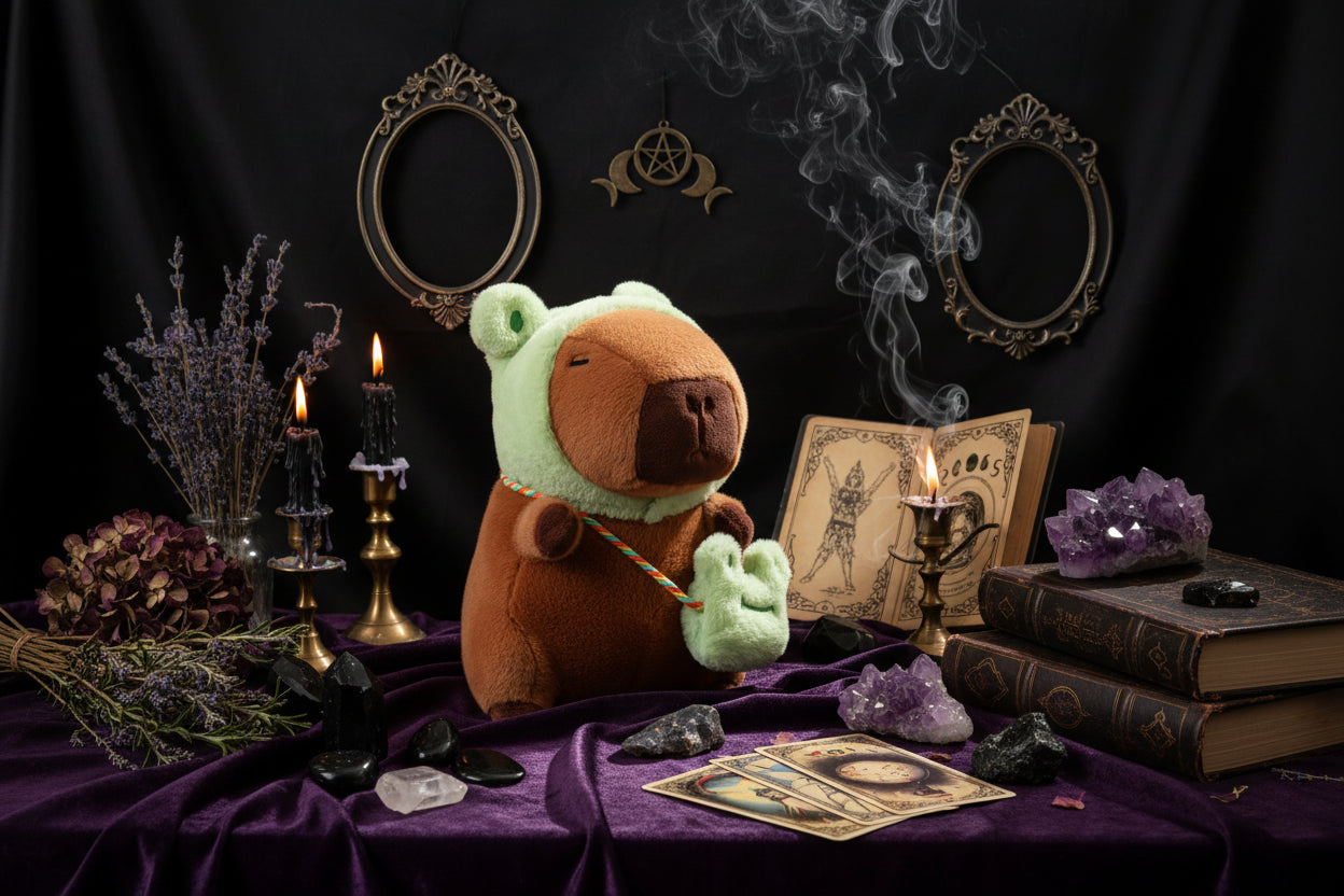 Capybara & Animal Plushie - Sorceress Sanctuary Dog / 25cm-Dog / 35cm-Dog / 50cm-Rabbit / 25cm-Rabbit / 35cm