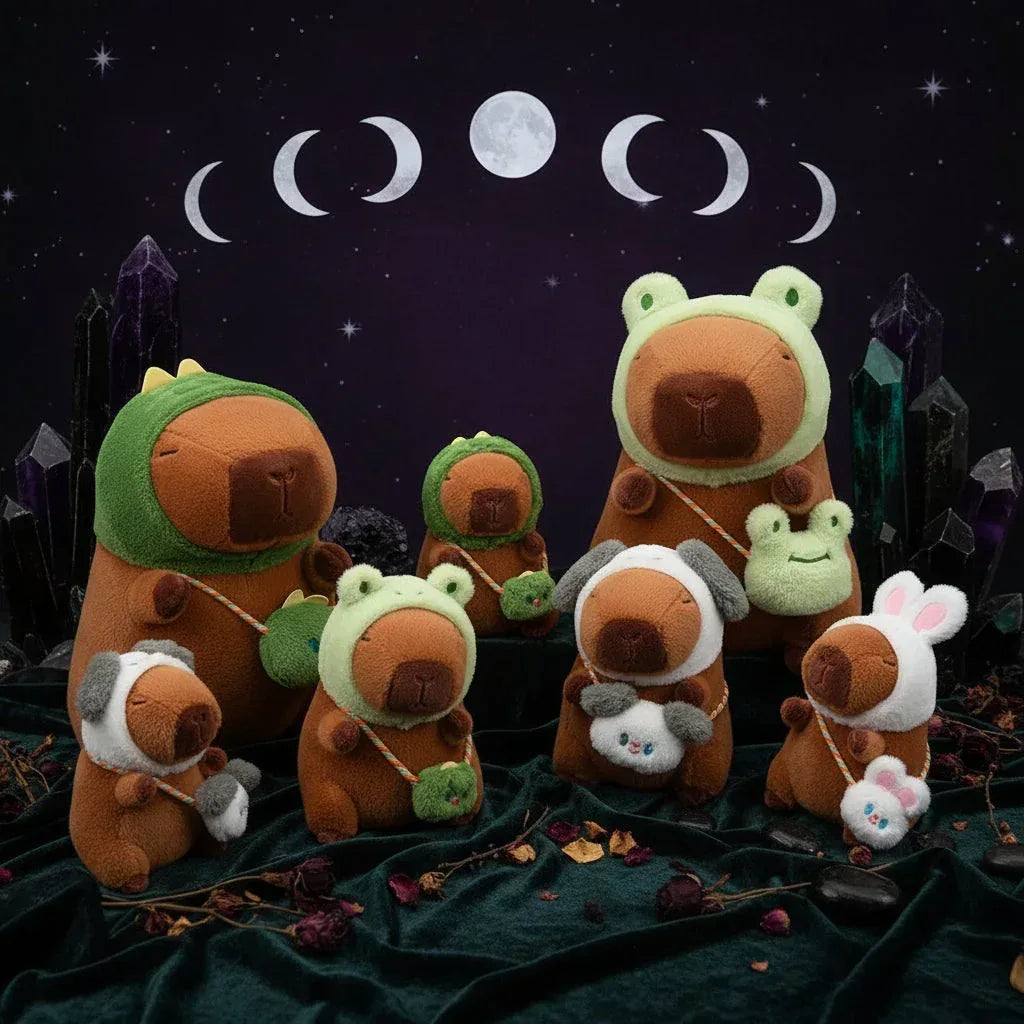 Capybara & Animal Plushie - Sorceress Sanctuary Dog / 25cm-Dog / 35cm-Dog / 50cm-Rabbit / 25cm-Rabbit / 35cm