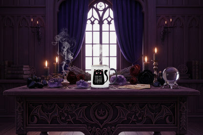 Cat Heat Mug - Sorceress Sanctuary Unicorn cat